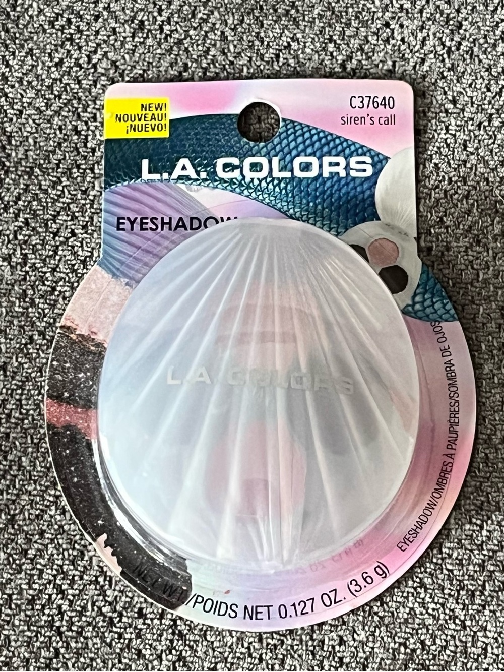 La Colors Sirens Call Shimmer Eyeshadow Palette Seashell Mermaid Beach Coastal
